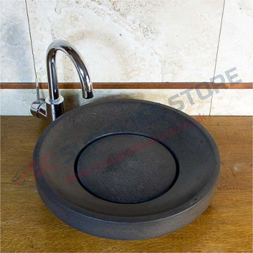 BLACK EYE BASALT WASHBASIN