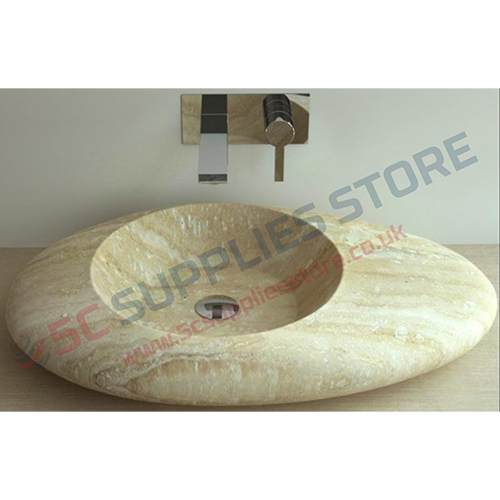 CARVEN TRAVERTINE WASHBASIN