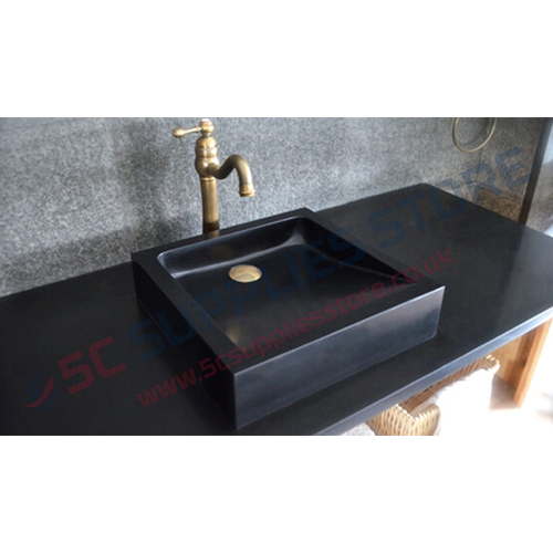SQUARE BASALT WASHBASIN