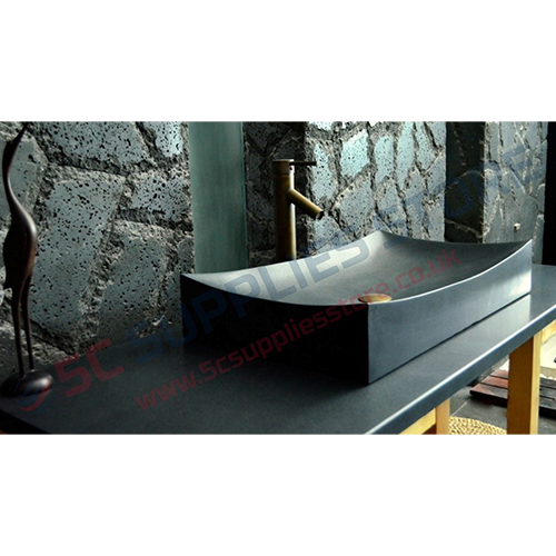 BLACK LEAF MARBLE WASHBASIN